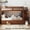 Walnut, variant on BELLEMAVE Twin over Twin Bunk Beds , Full Size Bunk Bed with Trundle, Storage Stairs and Full-Length Guardrail, Wood Bunk Bed , Tenns(White)