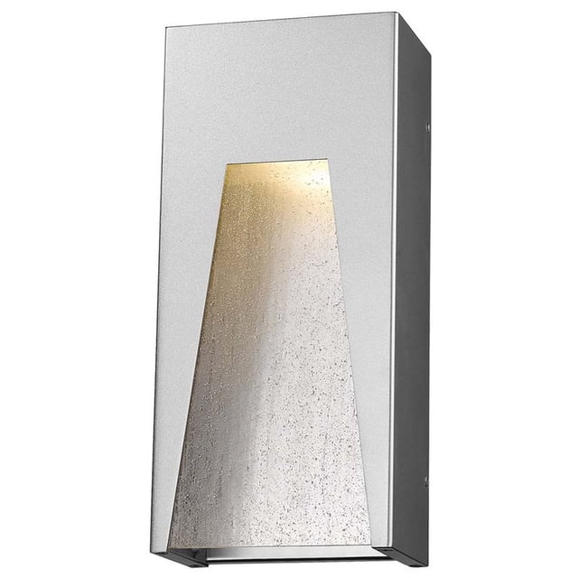 Z-Lite Millenial 13,25" Applique Murale Extérieure LED en Argent