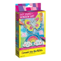Creativity for Kids Window Art Mini Kit - Easy Sparkle