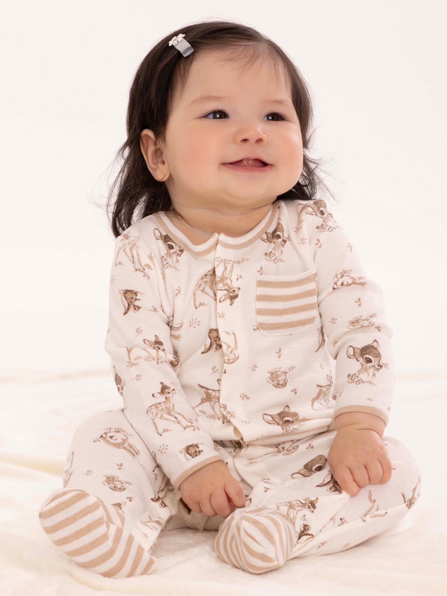 Disney Baby Wishes + Dreams Bambi Layette Shower Gift Set Bundle, 13-Piece, Sizes NB-3/6M