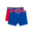 thumbnail image 1 of s.Oliver Pantalones cortos para Niños - Paquete de 2, Pantalones, Calzoncillos, Cotton Stretch Azul/Rojo 176, 1 of 3