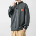 thumbnail image 5 of Camisetas tipo polo para hombre, camisetas de calidad con cuello, ropa masculina, gráfica, estética blanca, con cuello, camiseta normal coreana para otoño, 5 of 5