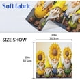 thumbnail image 7 of Coolnut Sunflower Gnomes Cloth Napkins Set of 6,20x20 Inches Napkins Cloth Washable Reusable Soft for Dinner,Wedding,Parties,Home Dinner,Tableative Decor Gift, 7 of 7