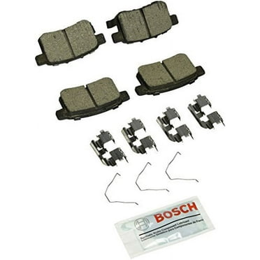 Bosch BC1451 QuietCast Premium Ceramic Disc Brake Pad Set For: Acura TSX; Honda Accord, Rear