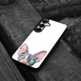 thumbnail image 4 of WIRESTER Shockproof Soft Rubber Cover Case for Samsung Galaxy S25 6.2" 2025, Animal Sphynx Kitten Cat, 4 of 5