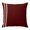 Barn Red, Burgundy, Crimson, Cream, variant on Throw Pillow Covers 16x16 Inch, Peach Pink Texture Decorative Pillow Cases for Couch Sofa Bed, Country Farmhouse Burlap Stripes Cotton Linen Square Home Decor Pillowcases with Hidden Zipper