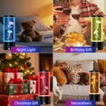 thumbnail image 4 of Mini Jellyfish Lamp with Remote, 17 RGB Colors & 4 Lighting Modes, Silent Water Flow Aquarium Night Light, USB-C or Battery Powered Decorative Mood Lamp for Home & Office, 4 of 8