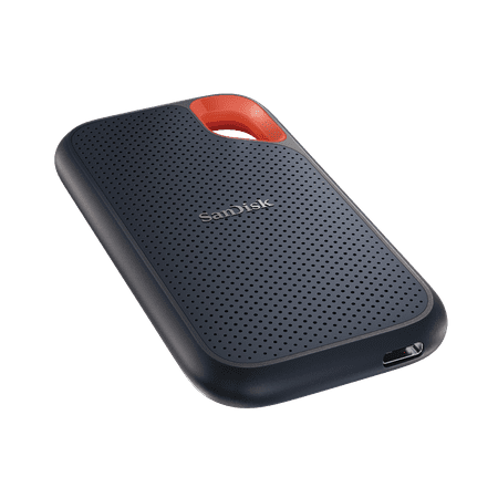 SanDisk - Extreme Portable 4TB External USB-C NVMe SSD - Black