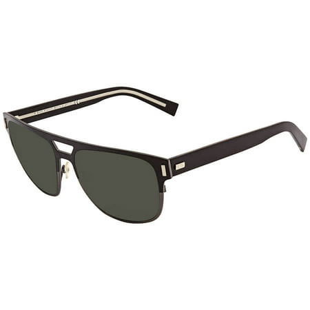 Dior Blacktie Green Round Men's Sunglasses BLACKTIE2.0S F AY857F2 57