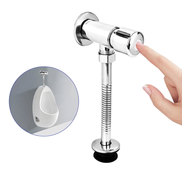 Llave Temporizadora Para Mingitorio Boton Cromada Fontanery