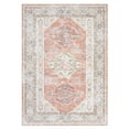 thumbnail image 3 of Area Rug 2ft*6ft/4ft*6ft/5ft*7ft/8ft*10ft/9ft*12ft Washable Floral Oriental Rug Washable Rug Vintage Carpet for Bedroom Non Slip Vintage Rugs for Living Room Dorm Entryway Bathroom Bedside Nursery, 3 of 9