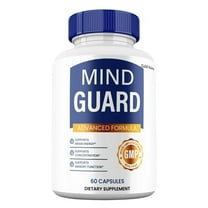 Mind Guard Capsules, Maximum Strength All Natural Focus and Clarity, MindGuard Supplement for Brain Health & Cognitive Support (1 Pack)