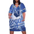 thumbnail image 1 of Kc Royals-vestido holgado con bolsillos para mujer ropa de verano vestido de noche elegante novedad de, 1 of 6