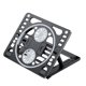 thumbnail image 2 of Soporte para portátil de escritorio compatible con Mac MacBook Pro Air Notebook Portable Negro, 2 of 9
