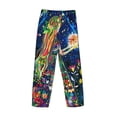 thumbnail image 3 of Fotbe Colorful Floral Forest Fairy Men's Pajama Pants,Sleepwear Pants,Pj Bottoms Drawstring And Pockets-X-Large, 3 of 7