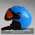 thumbnail image 4 of Abbraccia Casco de esquí, gafas integradas, unisex, equipo protector de una sola pieza, ventilación ajustable, 4 of 6