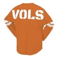 thumbnail image 3 of Unisex Spirit Jersey Tennessee Orange Tennessee Volunteers Lace-Up V-Neck Long Sleeve T-Shirt, 3 of 3