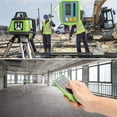 thumbnail image 3 of 1640Ft/500M Self-Leveling Rotary Laser Level with Plumb Points, Green Rotary Laser Tool Kit with Receiver, Remote Control and Goggles, 3 of 9