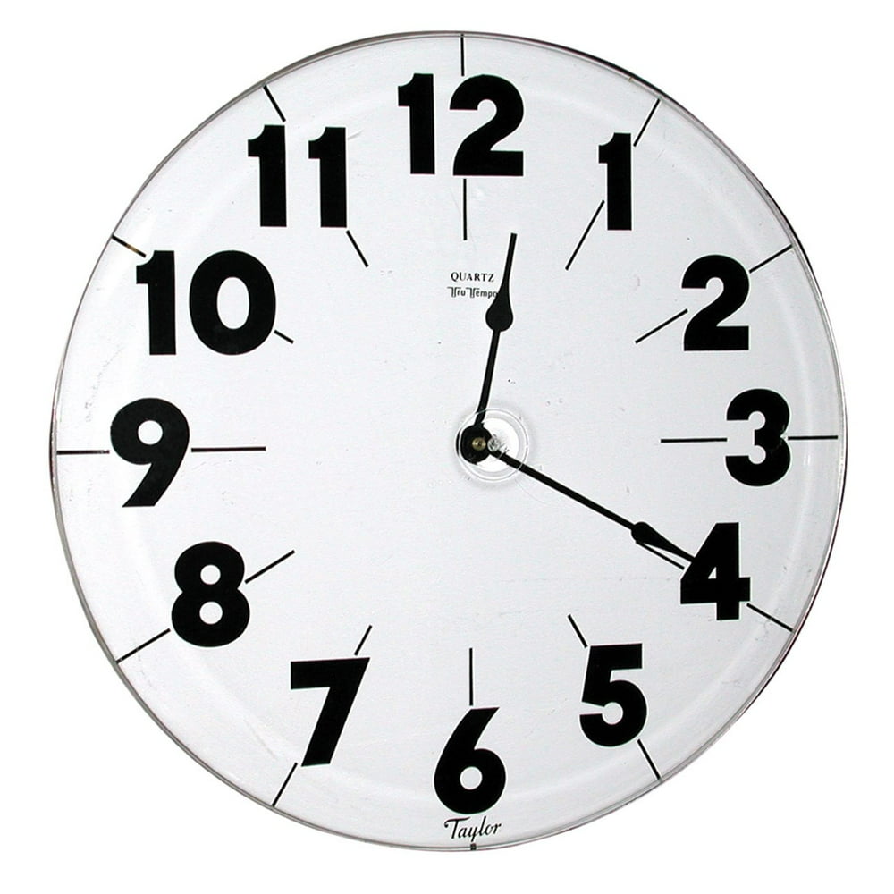 Super Low Vision Quartz Wall Clock