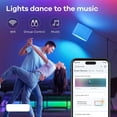 thumbnail image 6 of Matter Smart Light Bulb,1600LM 100W Smart Bulbs Work with Alexa/Apple Home/Google Home/SmartThings,   LED Color Changing Bulbs Music Sync, 2.4GHz Wi-Fi Light Bulbs LED 11W, A21 E26, 4Pack, 6 of 6