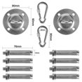thumbnail image 4 of TIMIFIS Fournitures pour Animaux de Compagnie Chat Acier Inoxydable Sac de Sable à Six Ans Fixé Buckle Suspendu Automne/hiver, 4 of 9