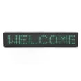 thumbnail image 2 of FYBTO LED Matrix Panel Remote Control Programmable Scrolling LED Sign for Store Car Bar Hotel Z741G Green-090404, 2 of 5