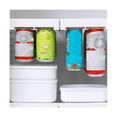 thumbnail image 4 of Dispensador de latas de cerveza y refrescos, organizador de refrigerador, soporte para botellas de bebidas y latas de refrescos para refrigerador, organizador de cocina, 4 of 5