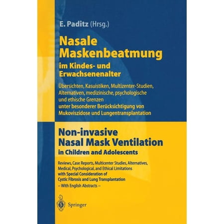 ISBN 9783540631545 product image for Nasale Maskenbeatmung Im Kindes- Und Erwachsenenalter: Übersichten, Kasuistiken, | upcitemdb.com