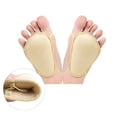 thumbnail image 4 of 1 par de alfombrillas de media suela de tacón alto, plantilla de zapato en el antepié, almohadilla de resistencia al deslizamiento invisible de tacón alto para mujer, 4 of 5