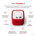 thumbnail image 4 of tonies Toniebox 2 Screen-Free Audio Player Bundle for Kids 1+ with Ms. Rachel - Sunset Red, 4 of 8