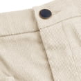 thumbnail image 7 of Girls Corduroy Wide Leg Pants with Pockets Vintage Baggy Pants High Waist Casual Pants for Girls Beige Pants for Girls Uniform Kids Girls Clothes Size 11-12 Years, 7 of 7