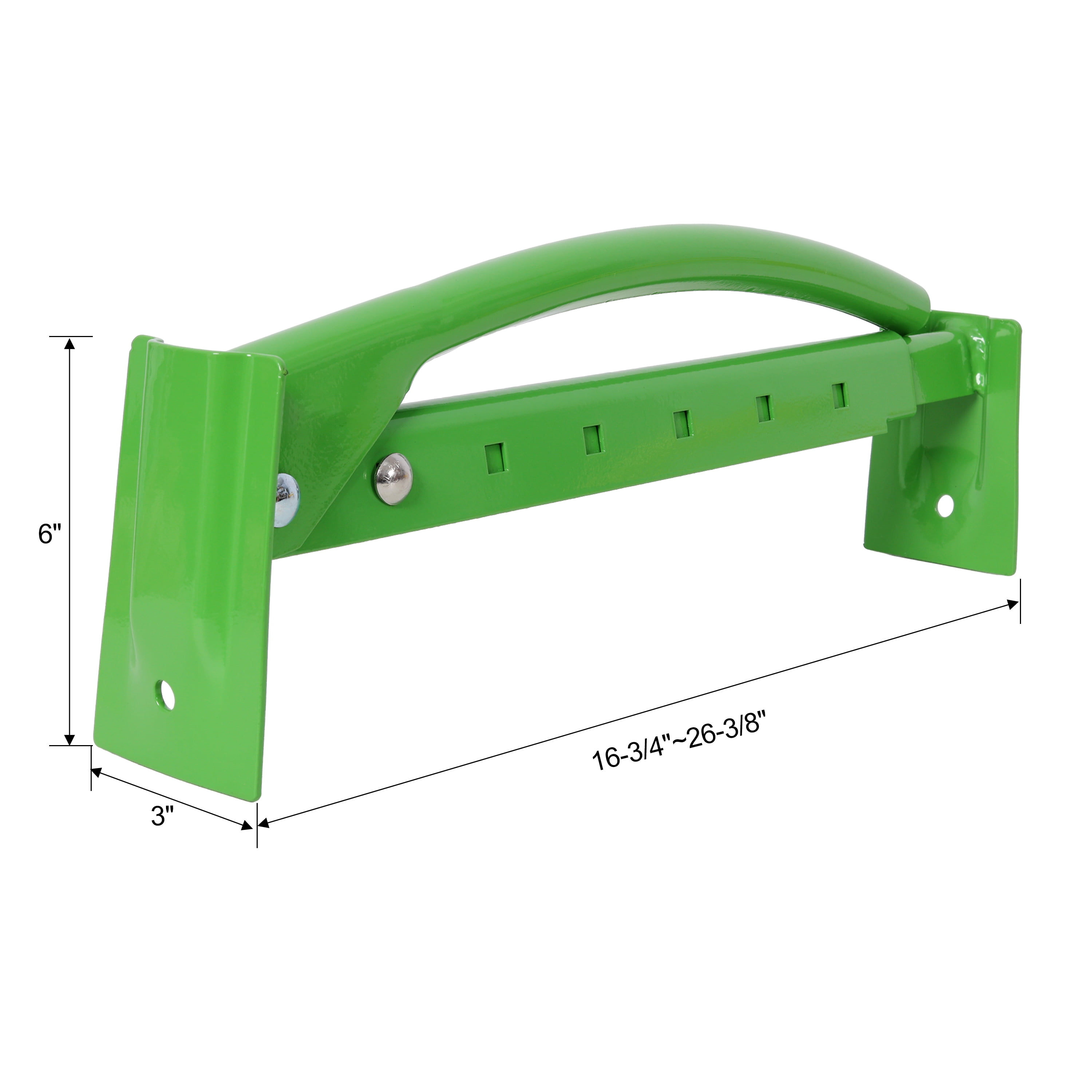 Brick Tong Lifter for Carrying Bricks and Stone Slabs, Green