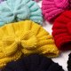 thumbnail image 2 of Gorro de lazo para bebé de otoño e invierno, gorro de lana cálido de punto para niños europeos y americanos, gorro fetal para bebé, 2 of 6