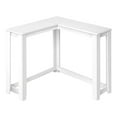 thumbnail image 1 of Monarch Specialties Table D'appoint, Console, Entrée, Étroit, Coin, Salon, Chambre À Coucher, Stratifié, Blanc, Contemporain, Moderne, 1 of 4