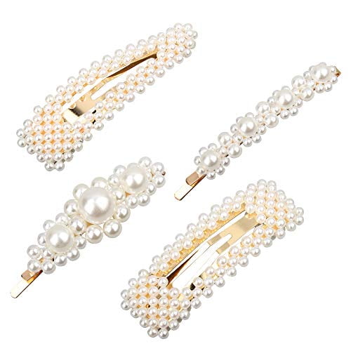 pearl hair clip