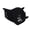Black wrench model, variant on Devil Hat with Horn Baseball Caps Adjust Head Size Sun Hat Cycling Climbing Travel Visors Hat for Girl Woman
