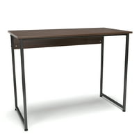 Essentials Office Desk with Metal Legs