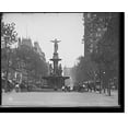 thumbnail image 2 of Historic Framed Print, Fountain Square and Tyler-Davidson Fountain, Cincinnati, Ohio, 17-7/8" x 21-7/8", 2 of 9