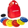 thumbnail image 2 of Juego De Discos De Golf: Discos De Golf De Rango Medio Para Conductor Y Putter Con Bolsa De Golf De Disco Para Exteriores Y Patio Trasero, Plástico Cómodo, Paquete De 6, 2 of 8
