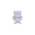 thumbnail image 3 of Lorell Lounge Chair 360-degree Swivel 35-1/2"x34"x38" Gray 48160, 3 of 4