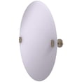 thumbnail image 1 of Miroir Inclinable Ovale Sans Cadre avec Bord Biseauté - SB-91-PEW, 1 of 1