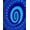 Blue, Pattern 2, variant on ODIKA 4'x6' Machine Washable Non-Slip Area Rug, Sapphire Vortex Whirl Enchanting Mystical Jewel Treasure Delight High Traffic Rug, Blue, 582008