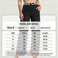 thumbnail image 5 of MLDRA Wide Leg Sweatpants Yoga Pants for Woman with Pockets High Waisted Stretch Loose Casual Lounge Pants Black, 5 of 9