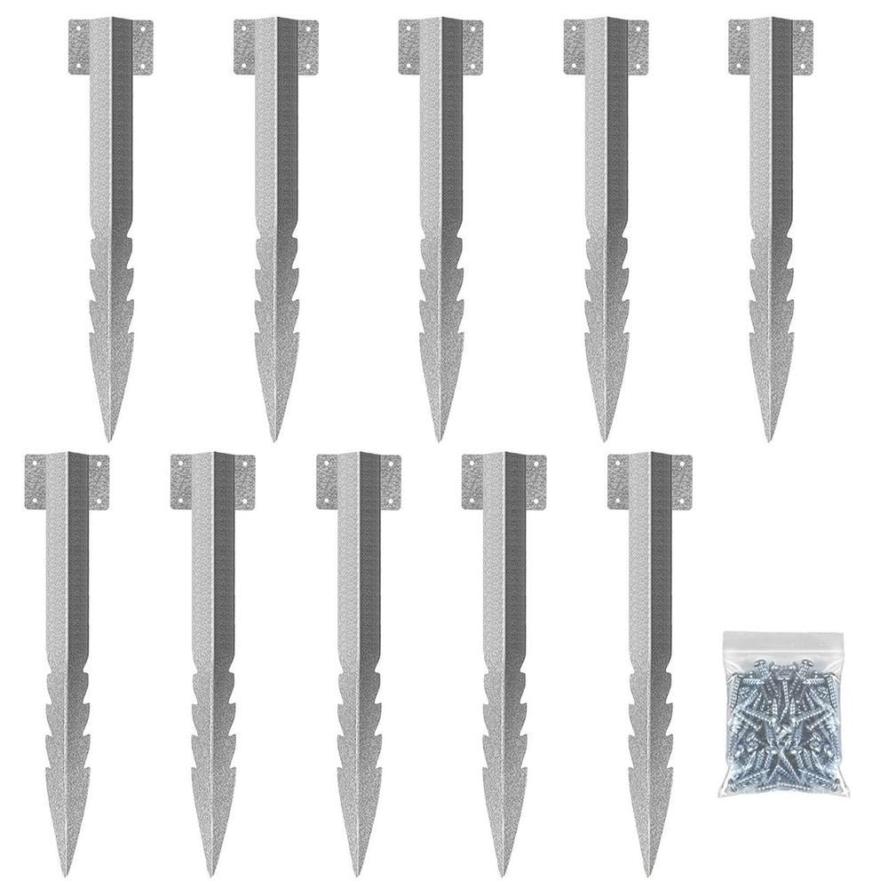 Garden Bed Corner Brackets 10pcs Heavy Duty Corner Edging Stakes