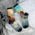thumbnail image 5 of Balery Cloud Guinea Pig Pattern Crew Socks Unisex– Soft & Breathable Socks for Men & Women, One-Size Fits Most (US 5-11), Comfortable & Durable for Daily Wear, 5 of 6