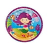 Mermaid Party Dinner Plates - Party Supplies - 8 Pieces