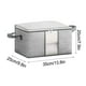 thumbnail image 3 of Fiudx Caja de Almacenamiento Plegable, Organizador con Tapa, Cremallera Resistente y Asas, Organizador Versátil para Armario de Dormitorio, Ahorra Espacio, Tallas M/L/Xl/Xxl, 3 of 3