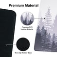 thumbnail image 3 of Gaming Mouse Pad Large, Misty Forest Tree XXL Full Size Desk Pad Big Extended Desk Mat Non-Slip Rubber, Keyboard Mouse Mat Desk Pad for Work, Game, Office, Home, 31.5" x15.7", 3 of 6