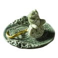 thumbnail image 2 of AKEGAMN Clearance! Incense Sticks Burner Ceramic Frog Incense Burner For Home Multi Functional Scent Diffuser Tool For Kitchen Apartment Restaurant Bedroom Incense Sticks Burner Ceramic Frog Incense, 2 of 9