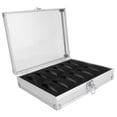 thumbnail image 1 of Vitrina De Aluminio Para Relojes, Almohadas Para Relojes Extraíbles Con Cerradura, Almacenamiento Rectangular De Aluminio Para Exhibición De Joyas Para El Hogar, 1 of 7